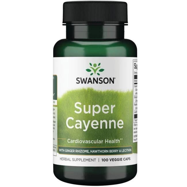 Swanson - Super Cayenne - 100 Vcaps – Swanson förpackning