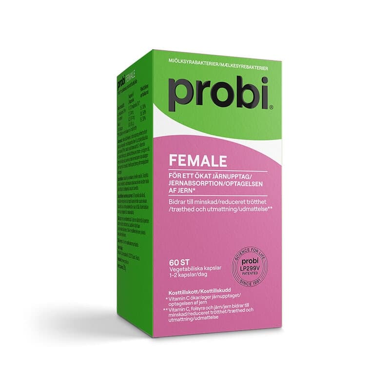 Probi Female 60 cápsulas | Probio – Probio embalagem