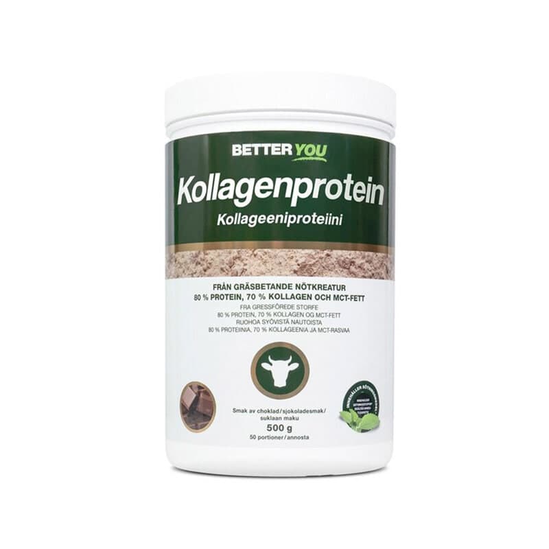 Better You Kollagenprotein 500g Schokolade – Better You Verpackung