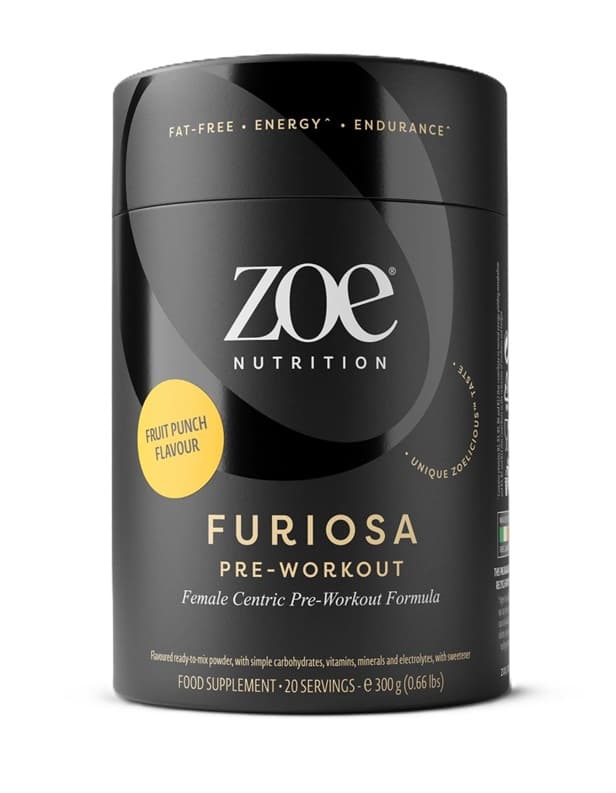 Zoe Nutrition - Furiosa Pre-Workout – Zoe Nutrition packaging
