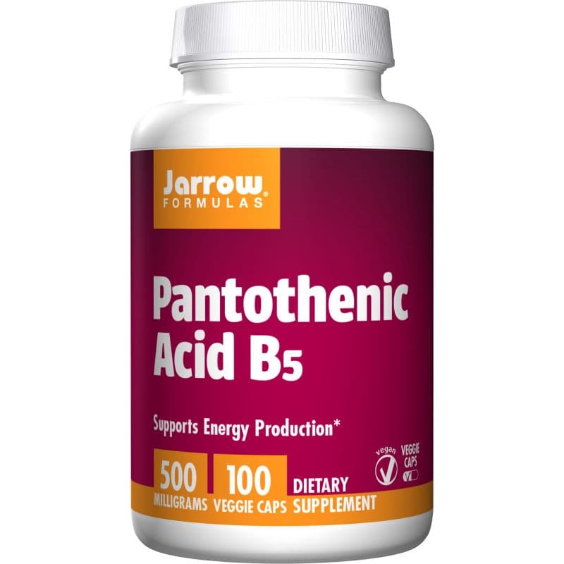 Jarrow Formulas - Pantothenic Acid B5 - 100 Veggie Caps