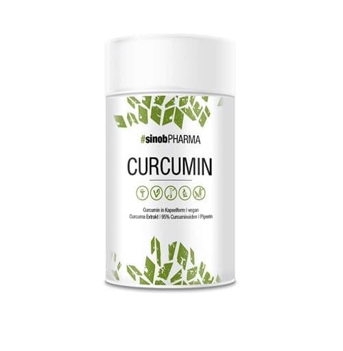 Sinob Pharma - Curcumin - 60 Capsules – packaging