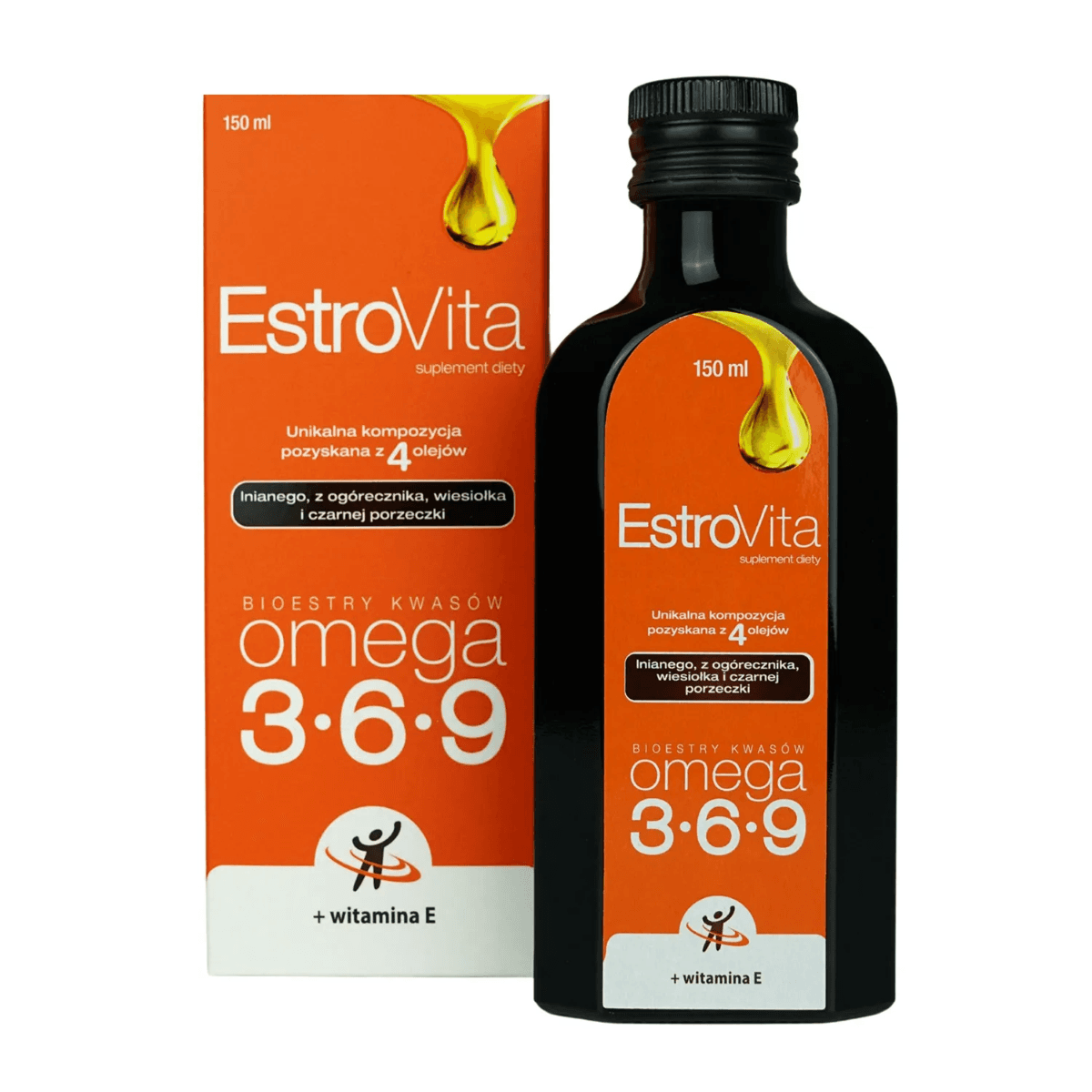 Estrovita - Omega 3-6-9 with Vitamin E – Estrovita packaging