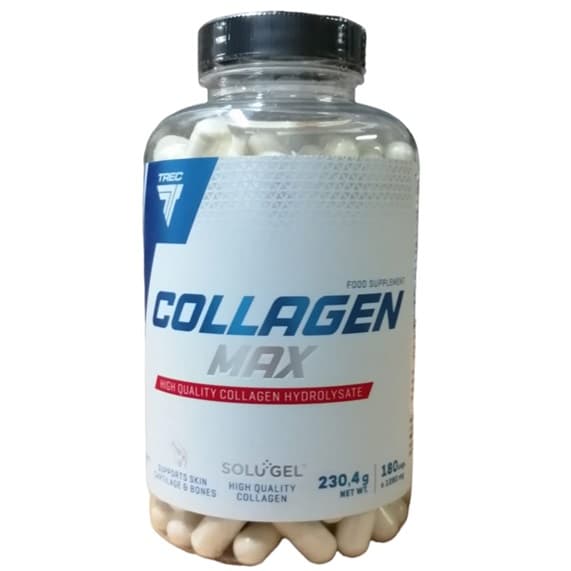 Trec Collagen Max 2000 mg - 180 kapsler