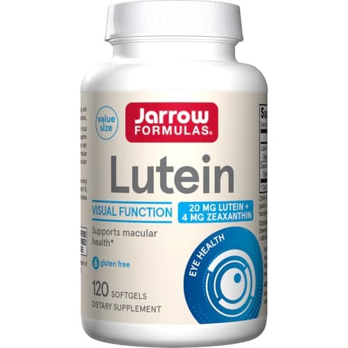 Jarrow Formulas - Lutein, 20mg – Jarrow Formulas packaging
