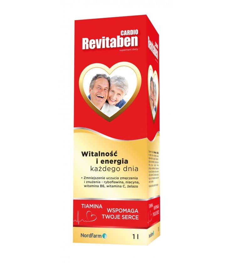 Nordfarm - Revitaben Cardio - Supporto Cardiovascolare – Nord Farm packaging