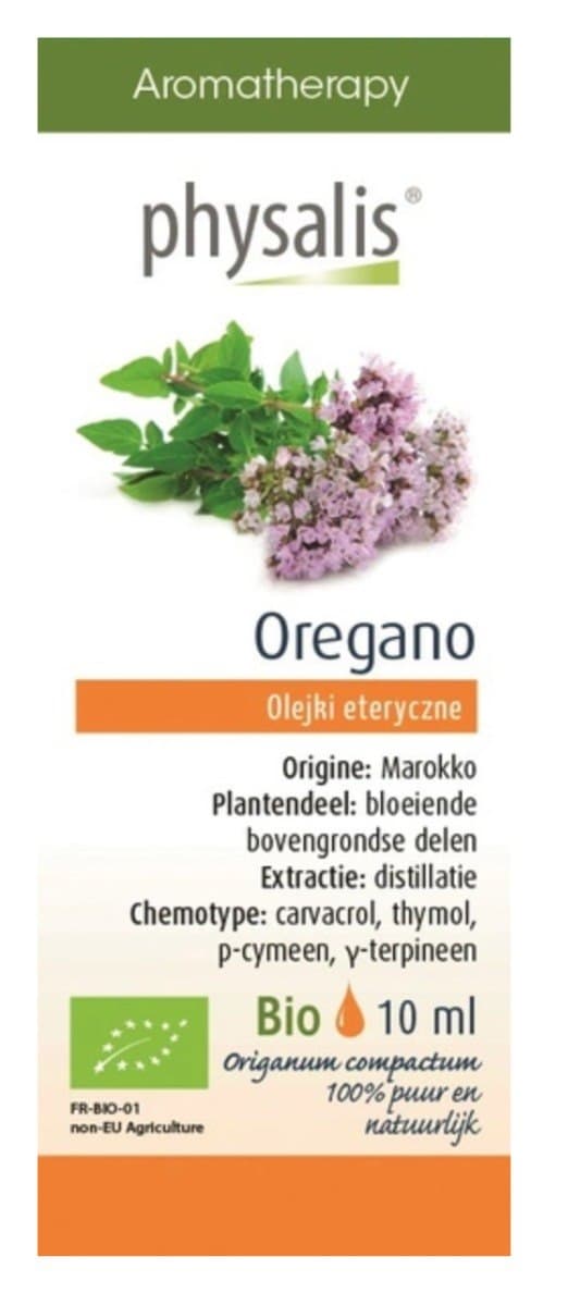 Physalis Ätherisches Öl Oregano BIO 10 ml | Bio Planet – Physalis Verpackung