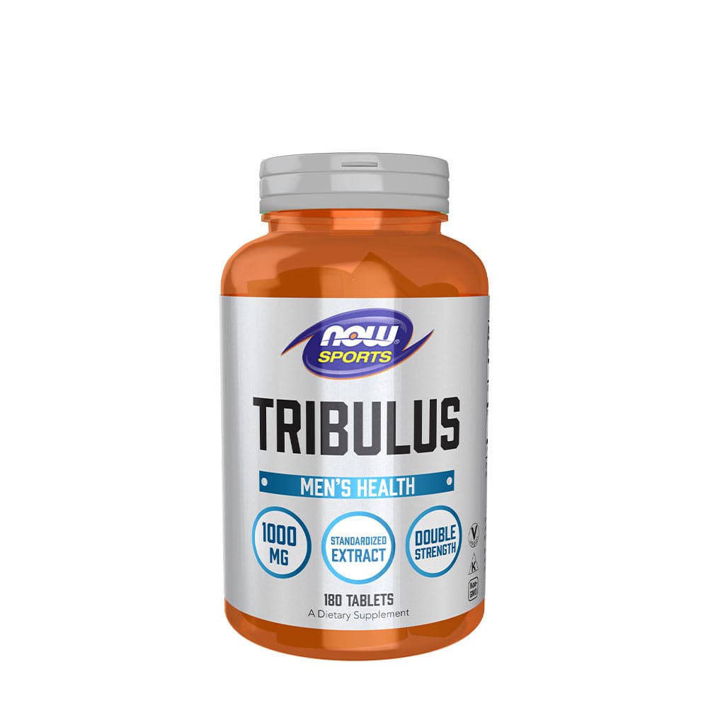 NOW Foods - Tribulus 1000mg - 180 Tabletter – NOW Foods förpackning