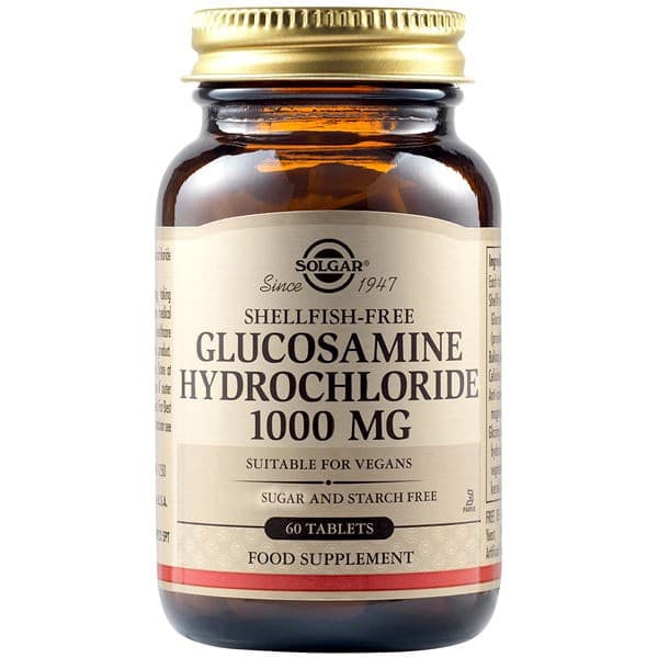 Solgar Glucosamine Hydrochloride 1000mg 60 tabletten – Solgar verpakking
