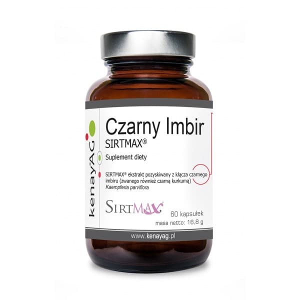 Kenay Black Ginger Sirtmax 60 capsules