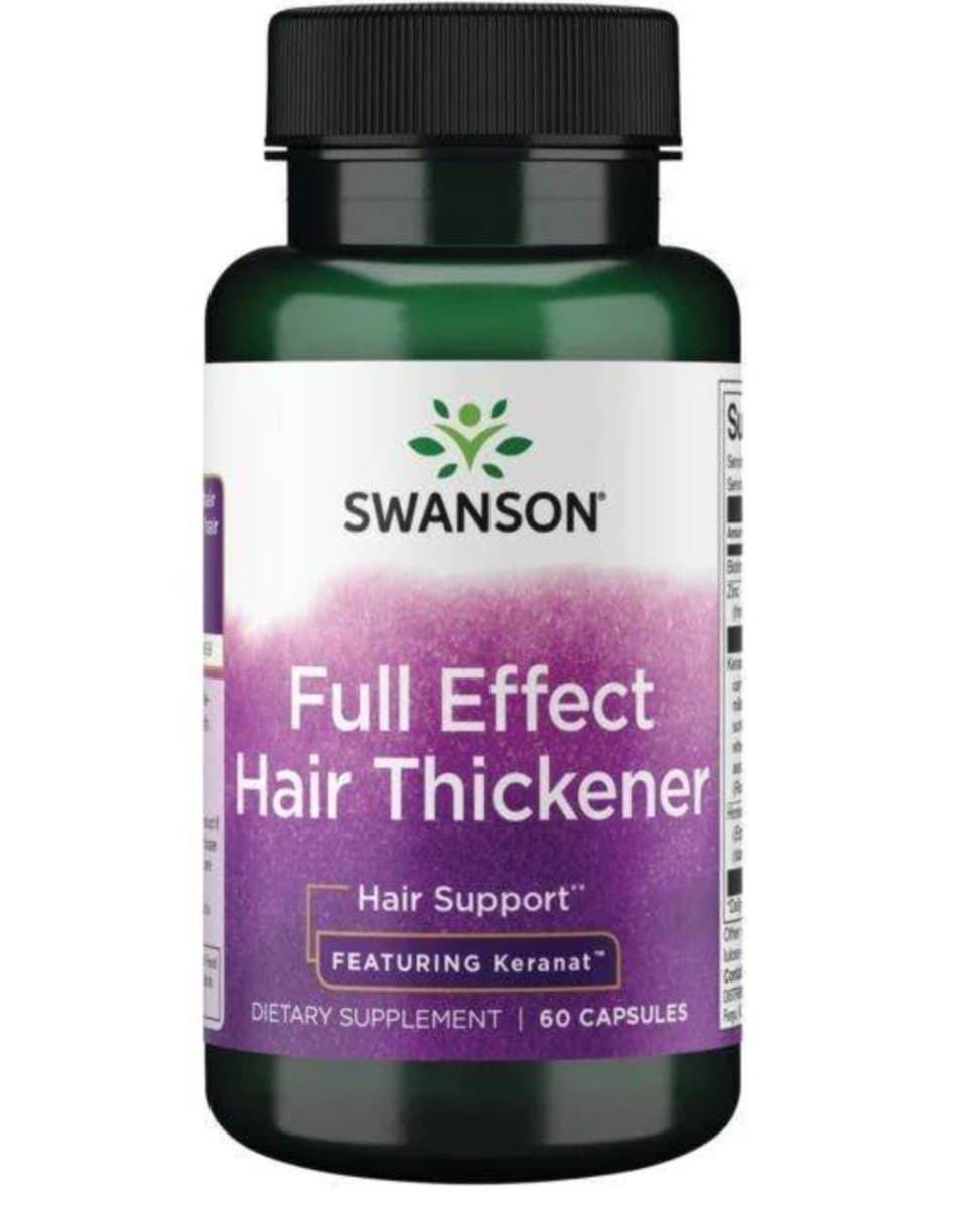 Swanson Full Effect Hair Thickener 60 kapslar