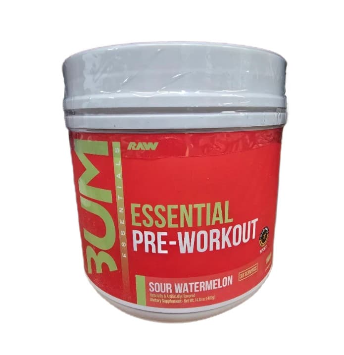 Raw Nutrition - Cbum Essential Pre-Workout, Sour Watermelon - 405g