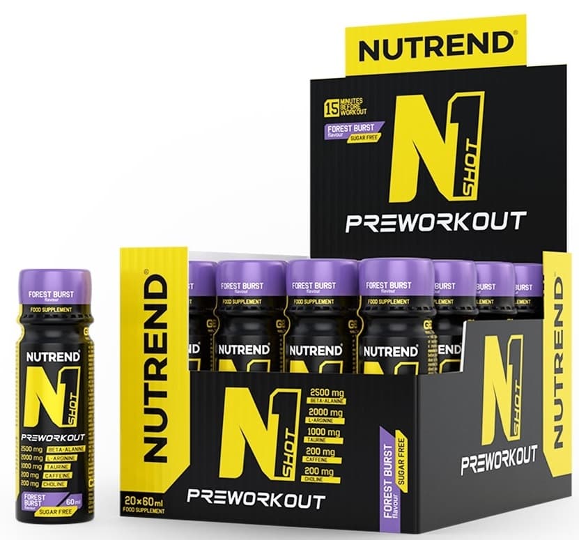 Nutrend - Shot, Forest Burst - 20 x 60ml