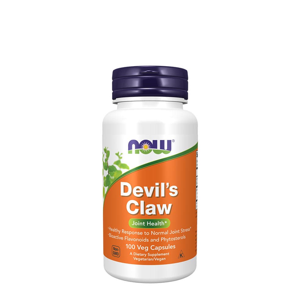 NOW Foods Devil's Claw Root 83 mg, 100 kapsułek wegetariańskich