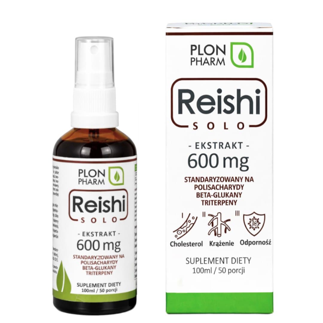 Plon Pharm - Reishi Solo Extract - 100ml / 50 Servings