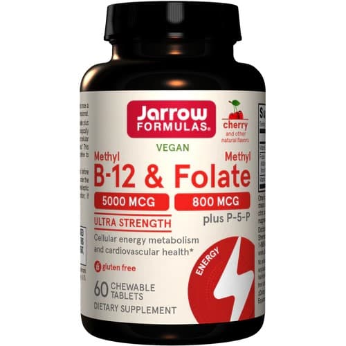 Jarrow Formulas - Methyl B-12 & Methyl Folate – Jarrow Formulas packaging