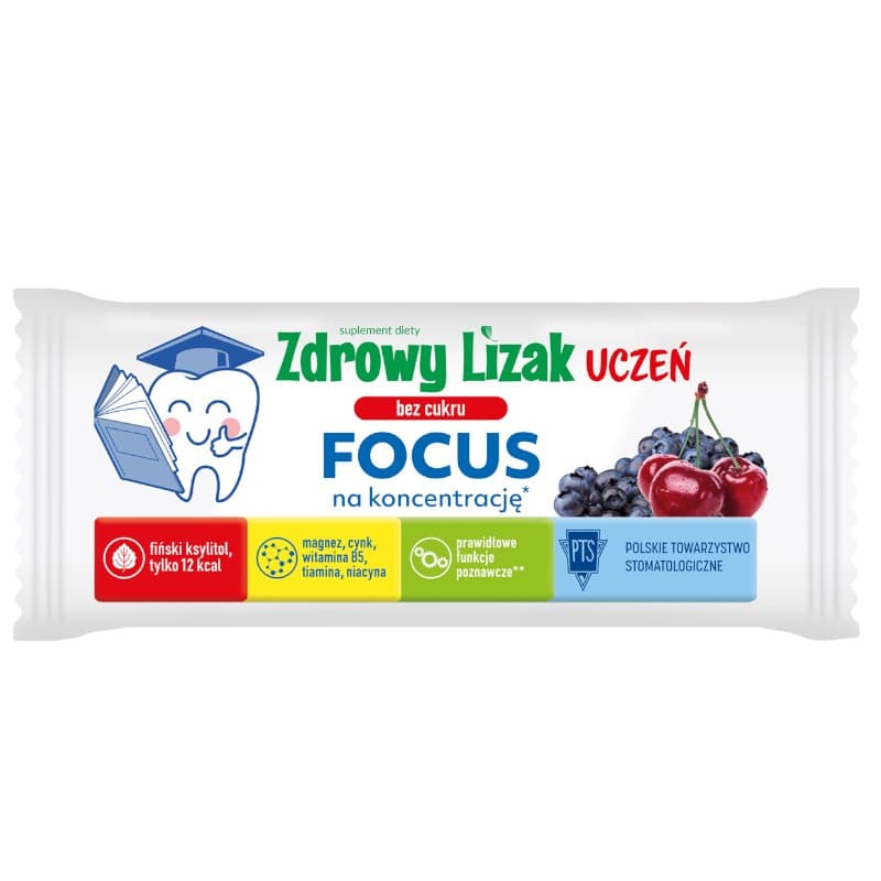 Zdrowy Lizak - Healthy Lollipop Student Focus for Concentration