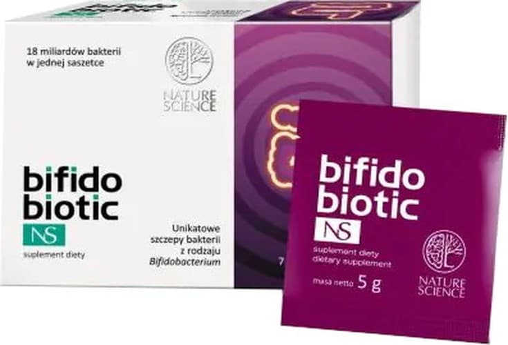 Nature Science - Bifidobiotic Ns - 35g (7 x 5g Sachets) – Nature Science förpackning