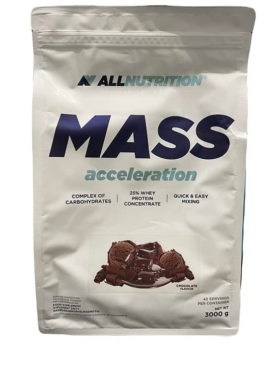 Allnutrition - Mass Acceleration - Gainer Musculaire – Allnutrition packaging