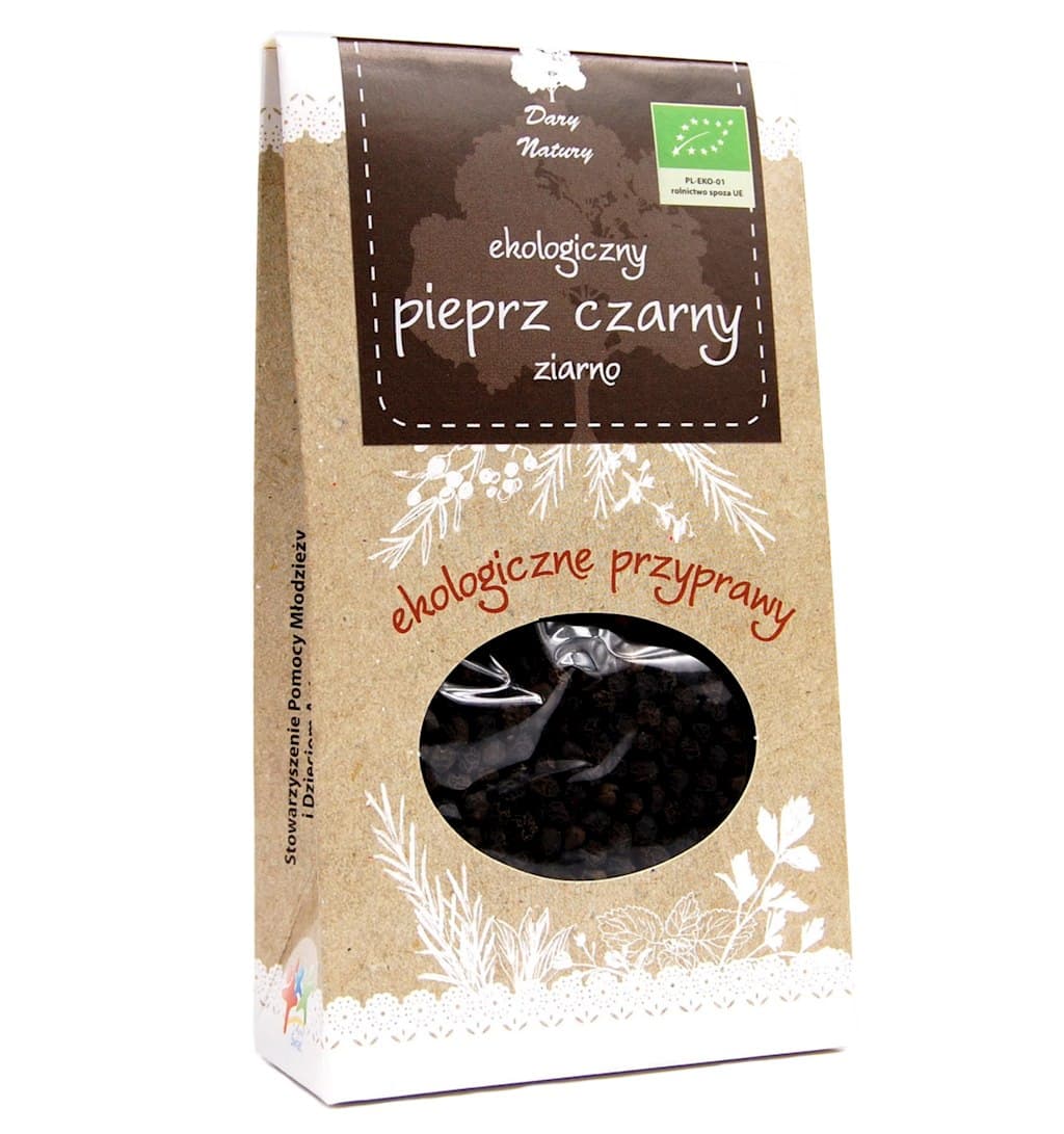 Dary Natury - Black Pepper, Spice Seasoning – packaging