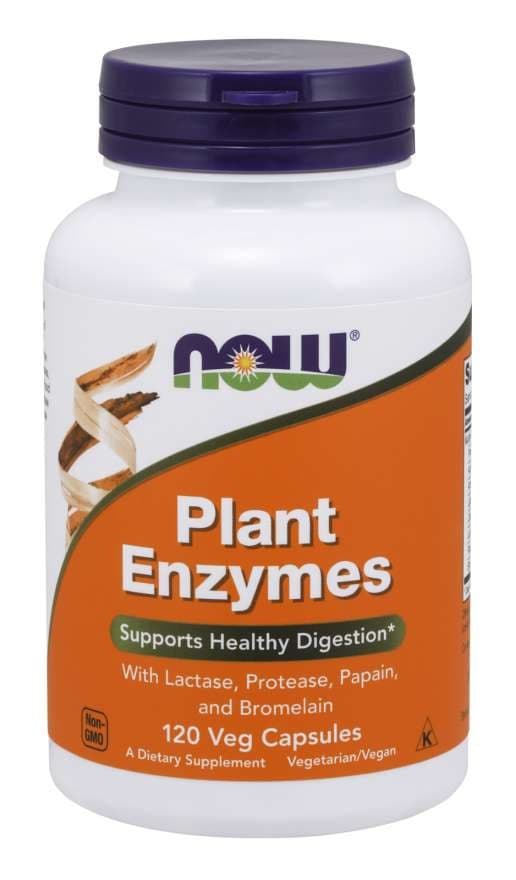 NOW Foods Plant Enzymes 120 Capsule Vegetali – NOW Foods packaging