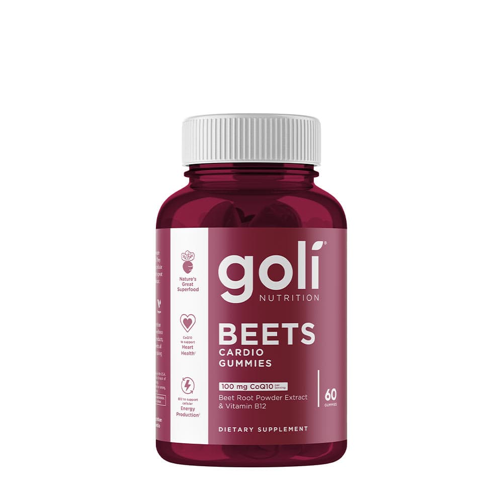Goli Nutrition - Beets Cardio - 60 Vegan Gummies