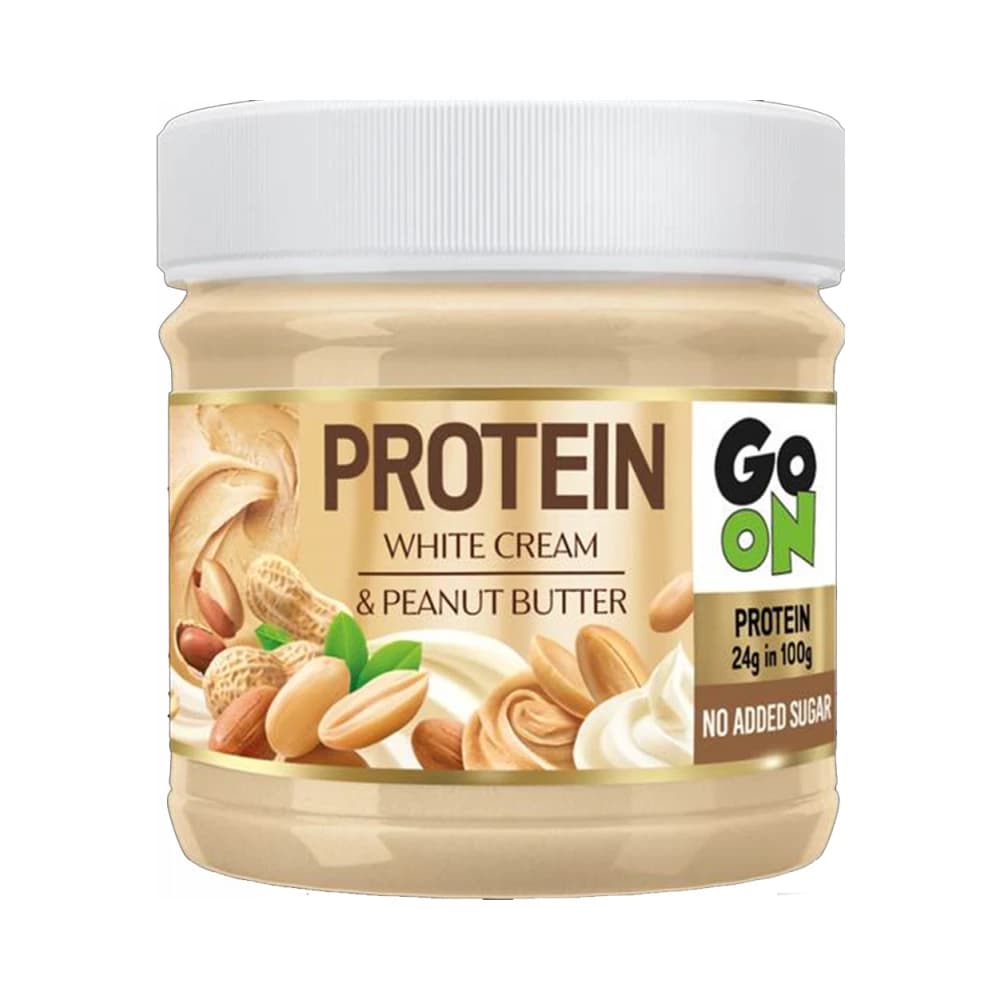 Go On Nutrition - Protein White Cream & Peanut Butter - 100g