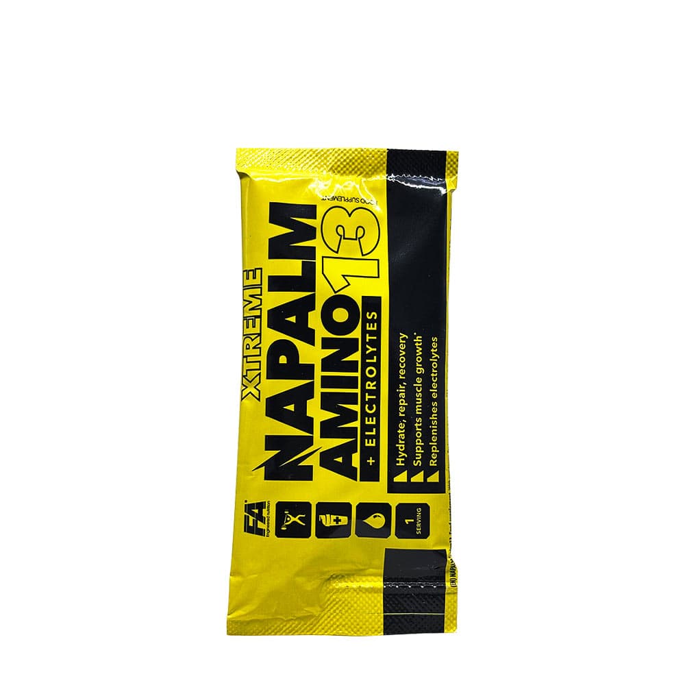 Fitness Authority (FA) - Napalm Aminolytes 15g Pulver – Fitness Authority förpackning