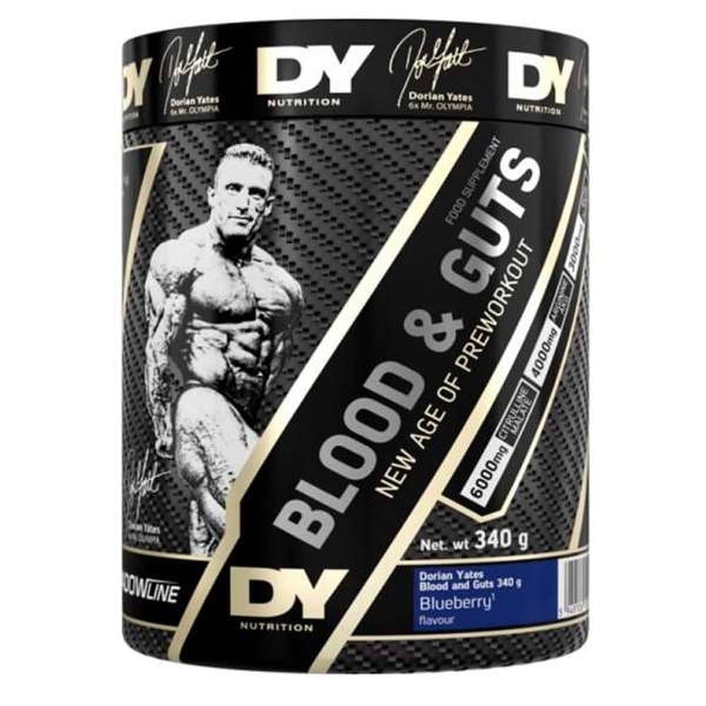 Dorian Yates - Blood & Guts - Fórmula pre-entrenamiento – Dorian Yates packaging