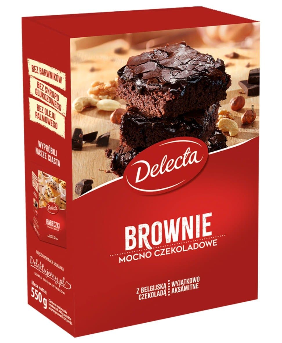 Delecta Brownie Cake 550 g