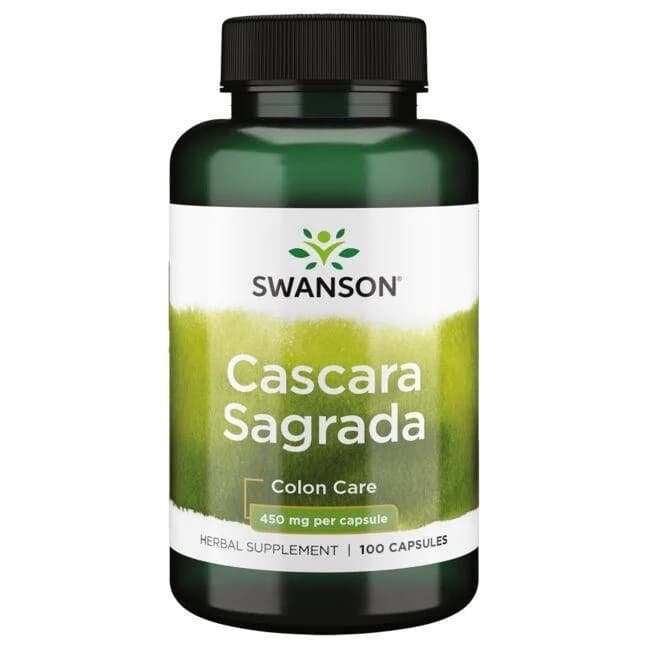 Swanson - Cascara Sagrada - 100 kapslar