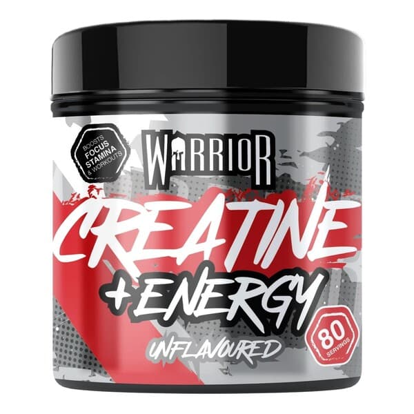 Warrior - Creatine + Energy, Unflavoured - 360g – Warrior packaging