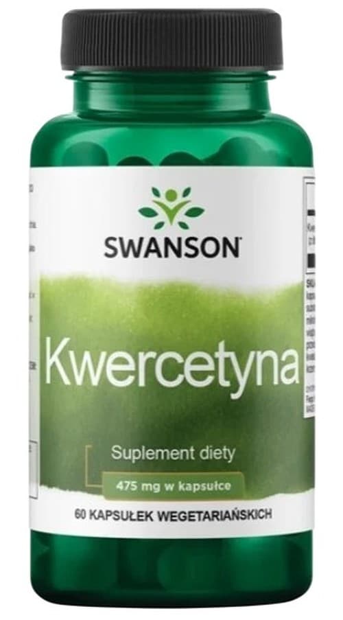 Swanson - Quercetin, 475mg High Potency - 60 Vcaps – Swanson packaging