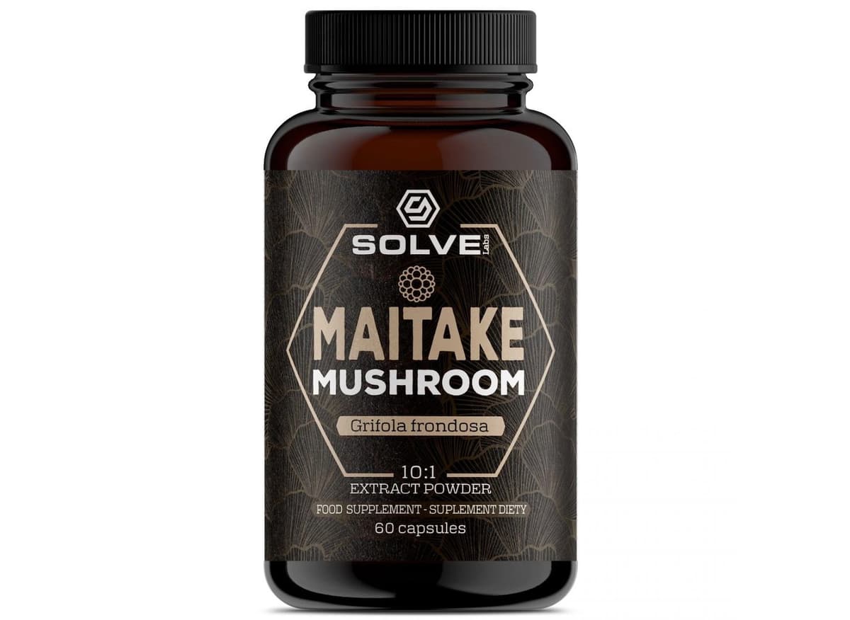 SOLVE Labs - Maitake Mushroom - Wsparcie odporności – SOLVE Labs packaging
