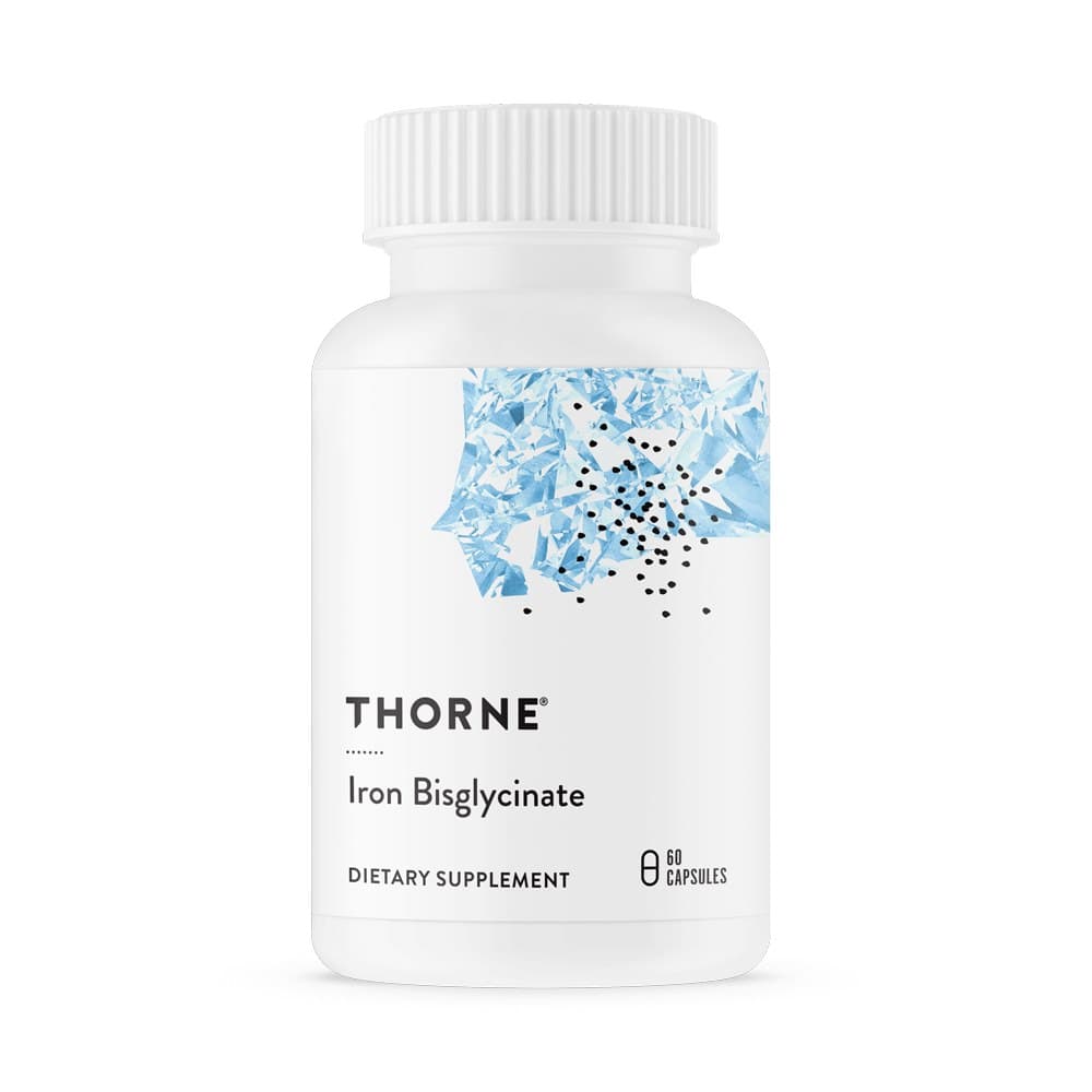 Thorne - Iron Bisglycinate - 60 Kapseln – Thorne Verpackung