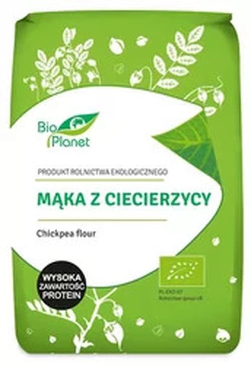 Bio Planet - Chickpea Flour - 800g – Bio Planet förpackning