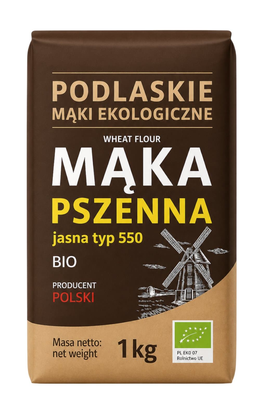 Podlaskie - Wheat Flour - 1kg – Podlaskie packaging