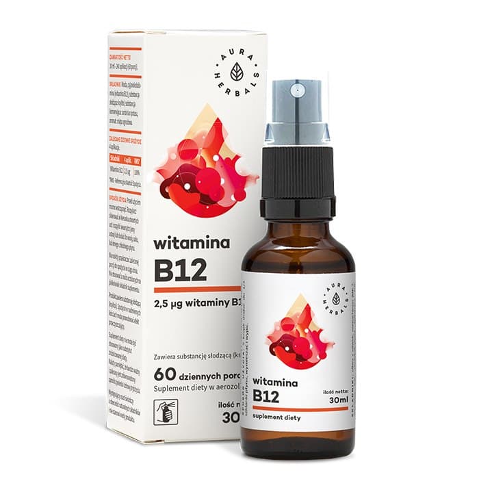 Aura Herbals Vitamin B12 Forte Spray 30ml