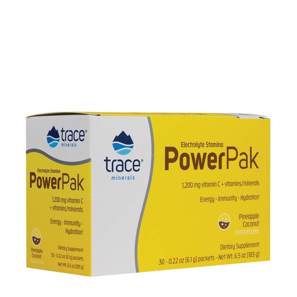 Trace Minerals - Pineapple Coconut - 30 Påsar
