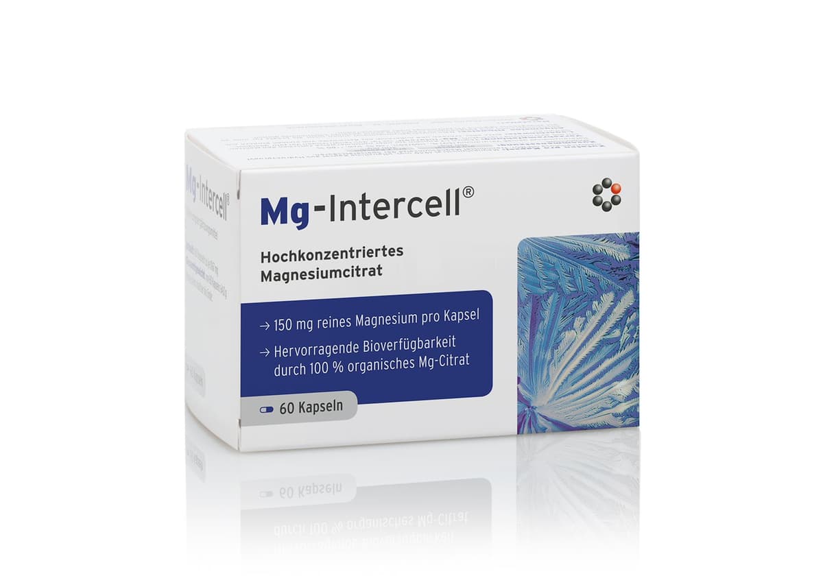 Intercell Pharma - Magnesium Citrate 250 mg capsules – Intercell packaging