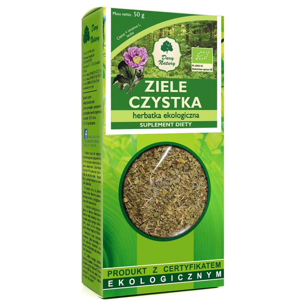 Dary Natury - Organic Ziele Czystka (Cistus Incanus) 100 g