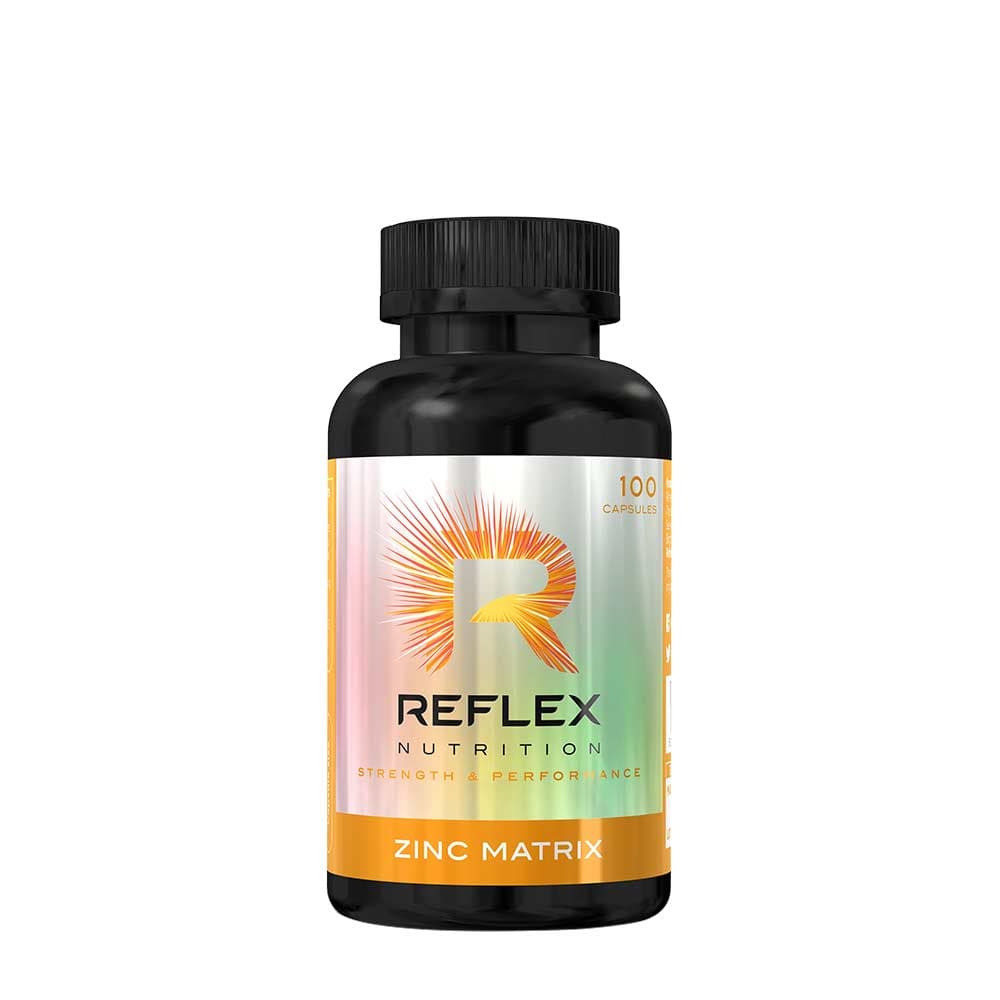 Reflex Nutrition - Zinc Matrix - 100 capsules – Reflex Nutrition verpakking