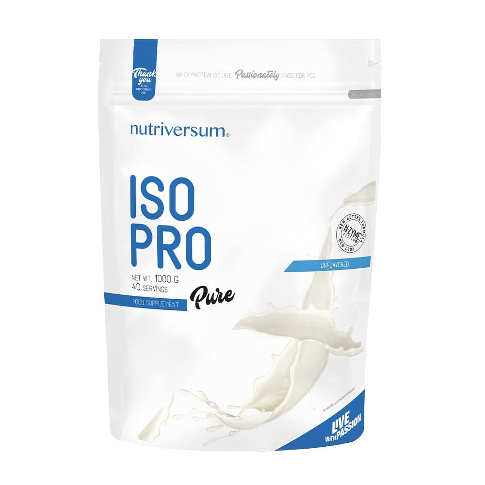 Nutriversum Whey Protein Unflavored 1000g – Nutriversum Verpackung