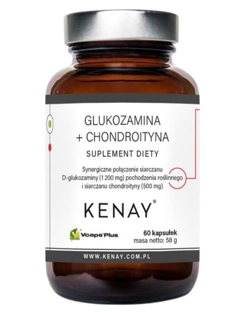 Kenay - Glucosamine + Chondroitin - 60 capsules – Kenay packaging