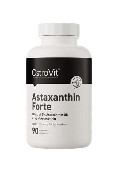 OstroVit Astaxanthin Forte 4 mg – 90 capsules – OstroVit packaging