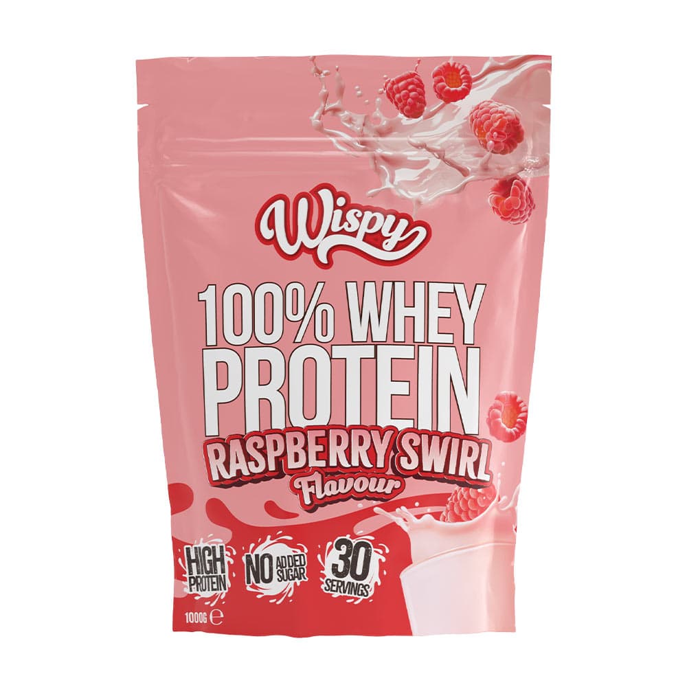Wispy Raspberry Swirl - Fruktpulver 1000g – Wispy förpackning
