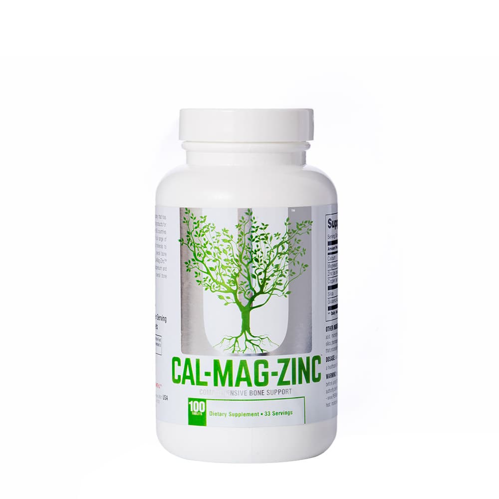 Universal Nutrition Calcium Magnesium Zinc - 100 Tablets – Universal Nutrition packaging
