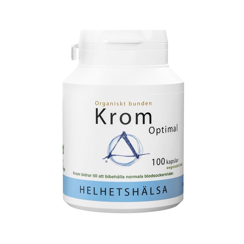 ChromiumOptimal 200µg 100k – Helhetshälsa packaging