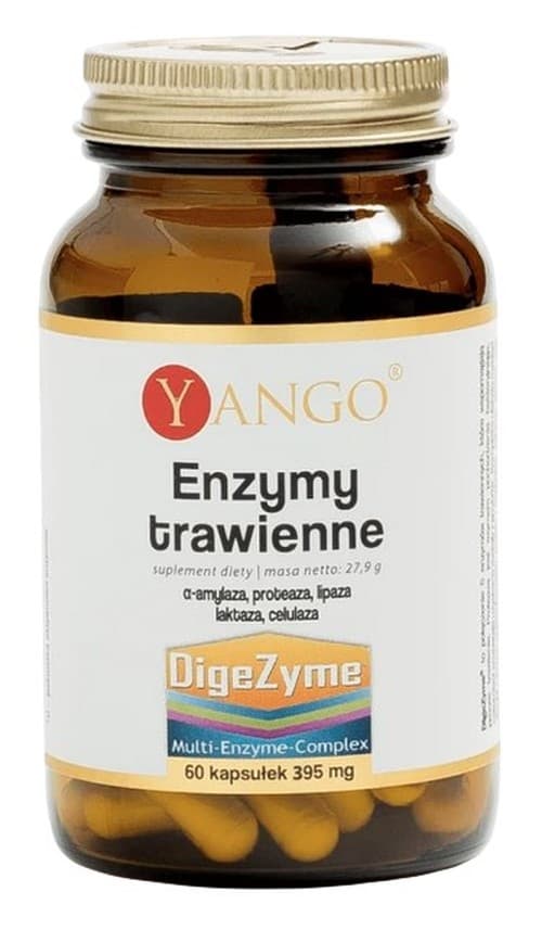 Yango Enzymy trawienne 60 kapsułek – Yango packaging
