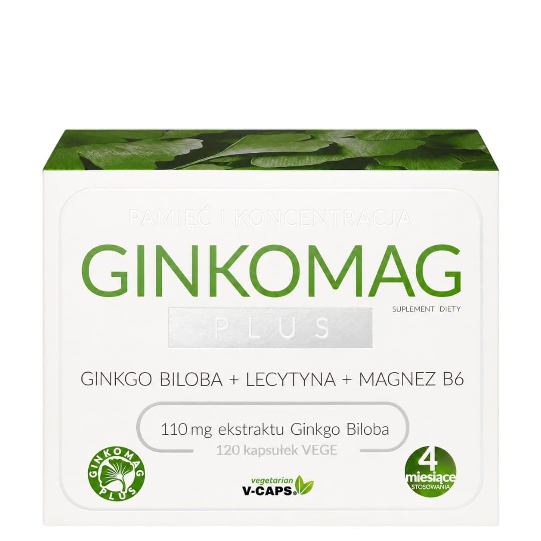 XENICO PHARMA - Ginkomag Plus 120 Vcaps